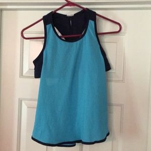 Athletic Kids top, with built in sports bra.